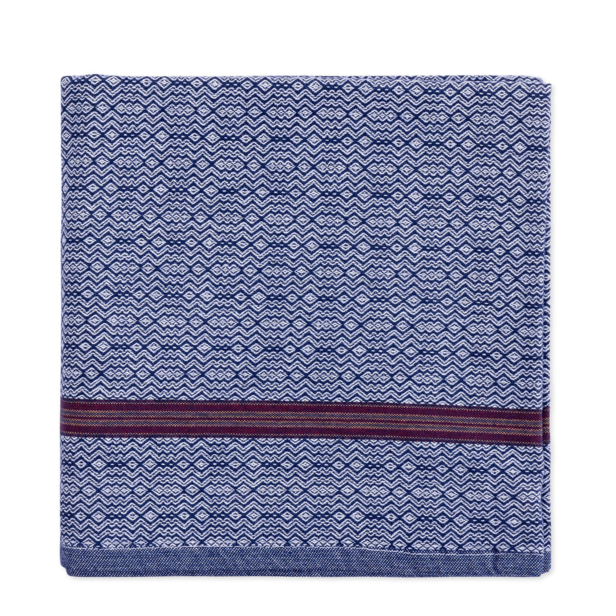 Boma Kitchen Towel - White Indigo