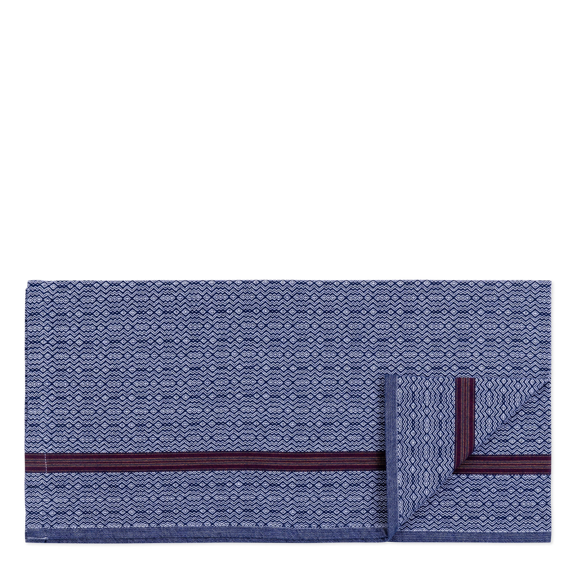 Boma Kitchen Towel - White Indigo