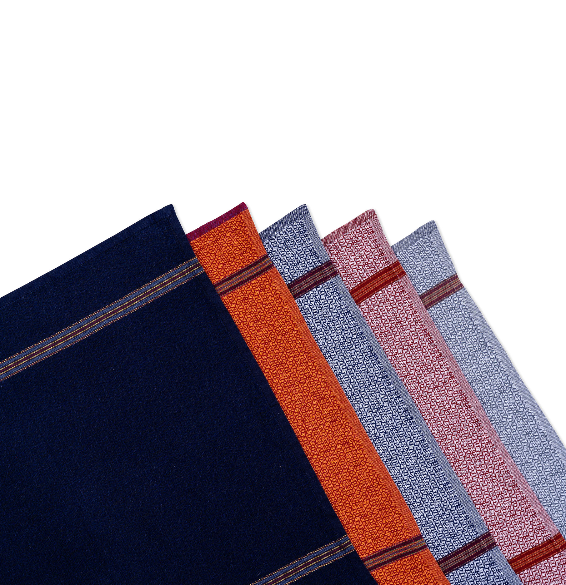 Boma Cotton Serviette - Indigo Black