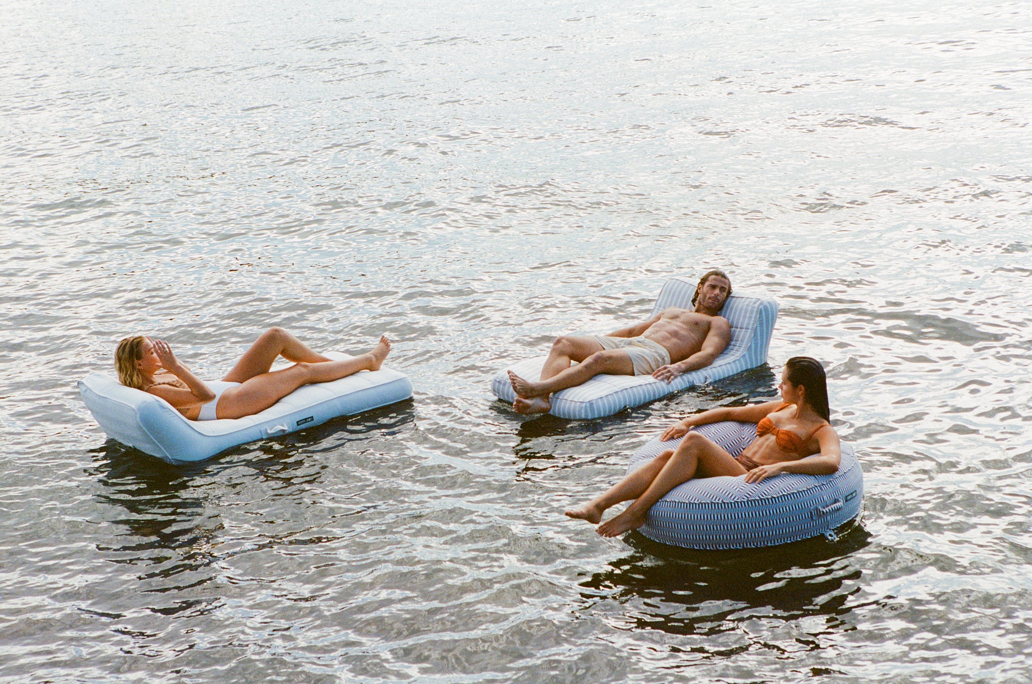 Inflatable Single Lilo - Cloud