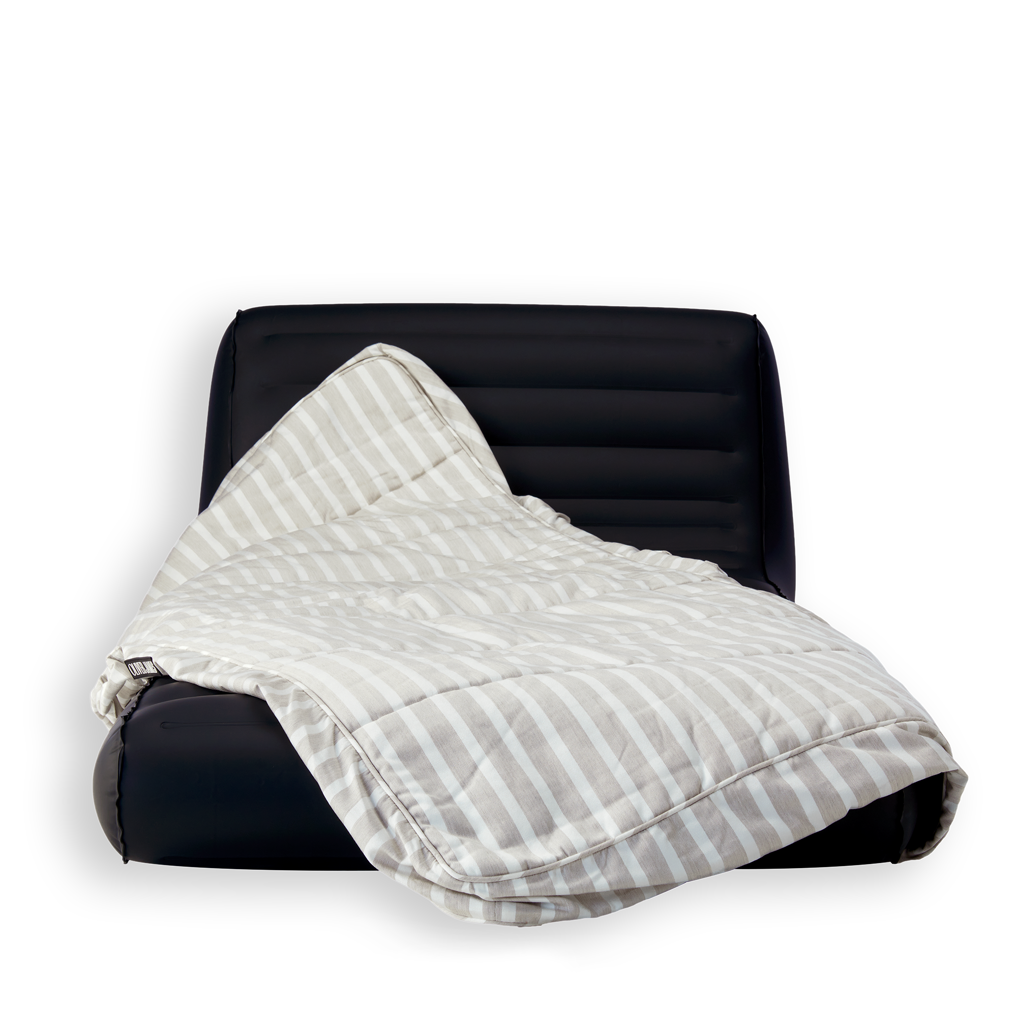 Inflatable Single Lilo - Linen