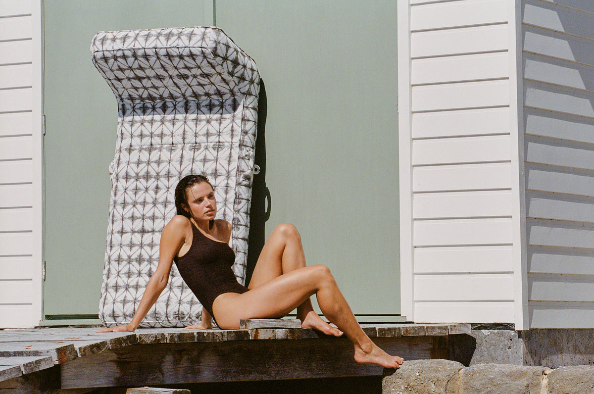 Inflatable Single Lilo - Stone