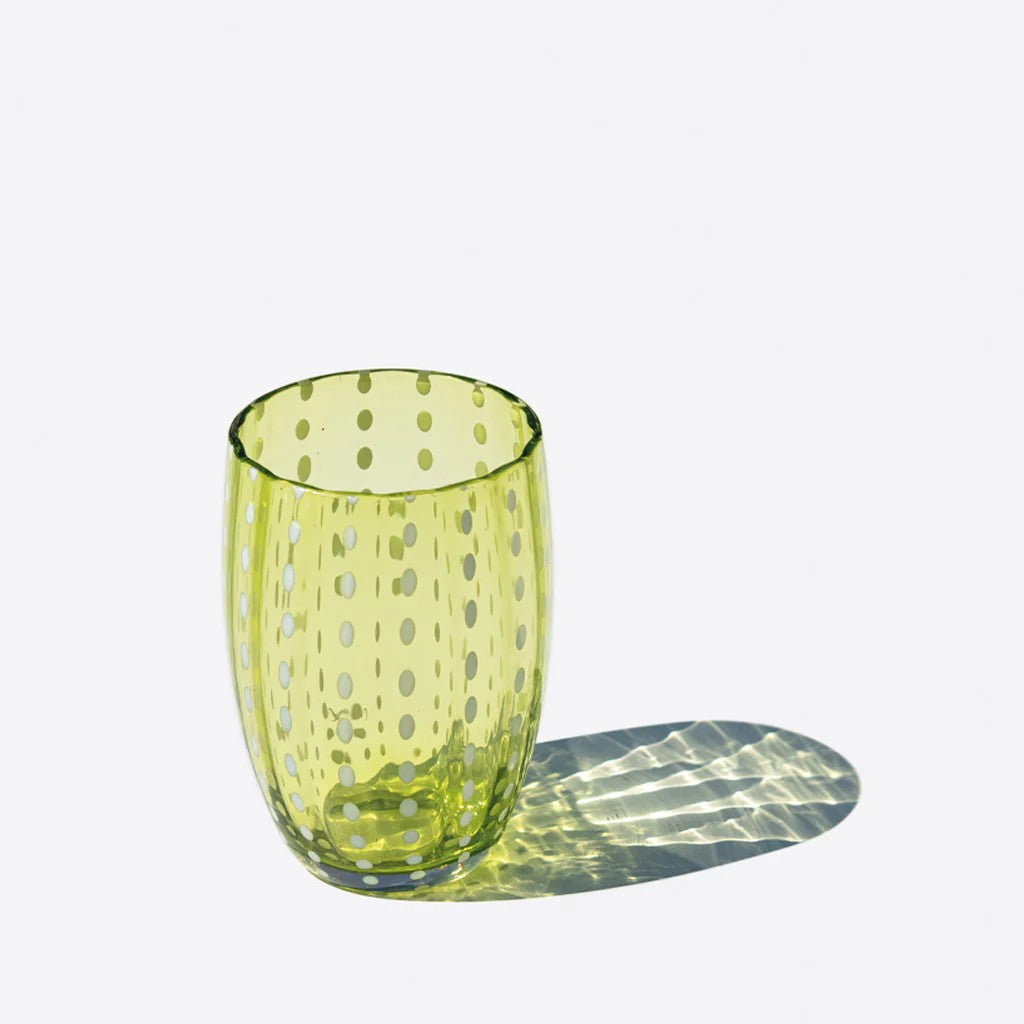 Perle Tumbler - Apple Green