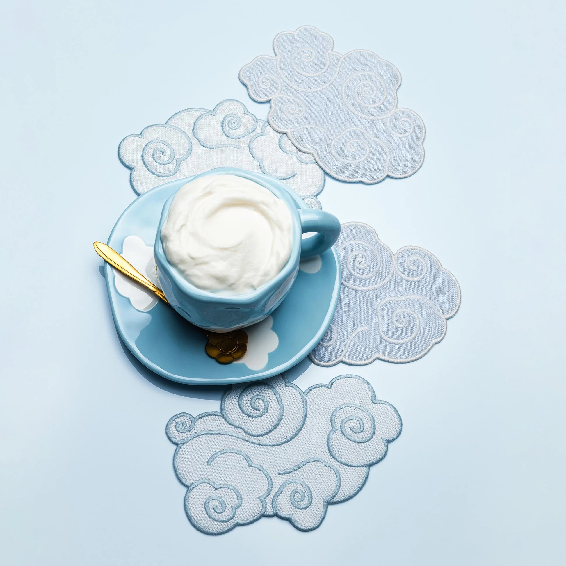 Cloud Cocktail Napkins