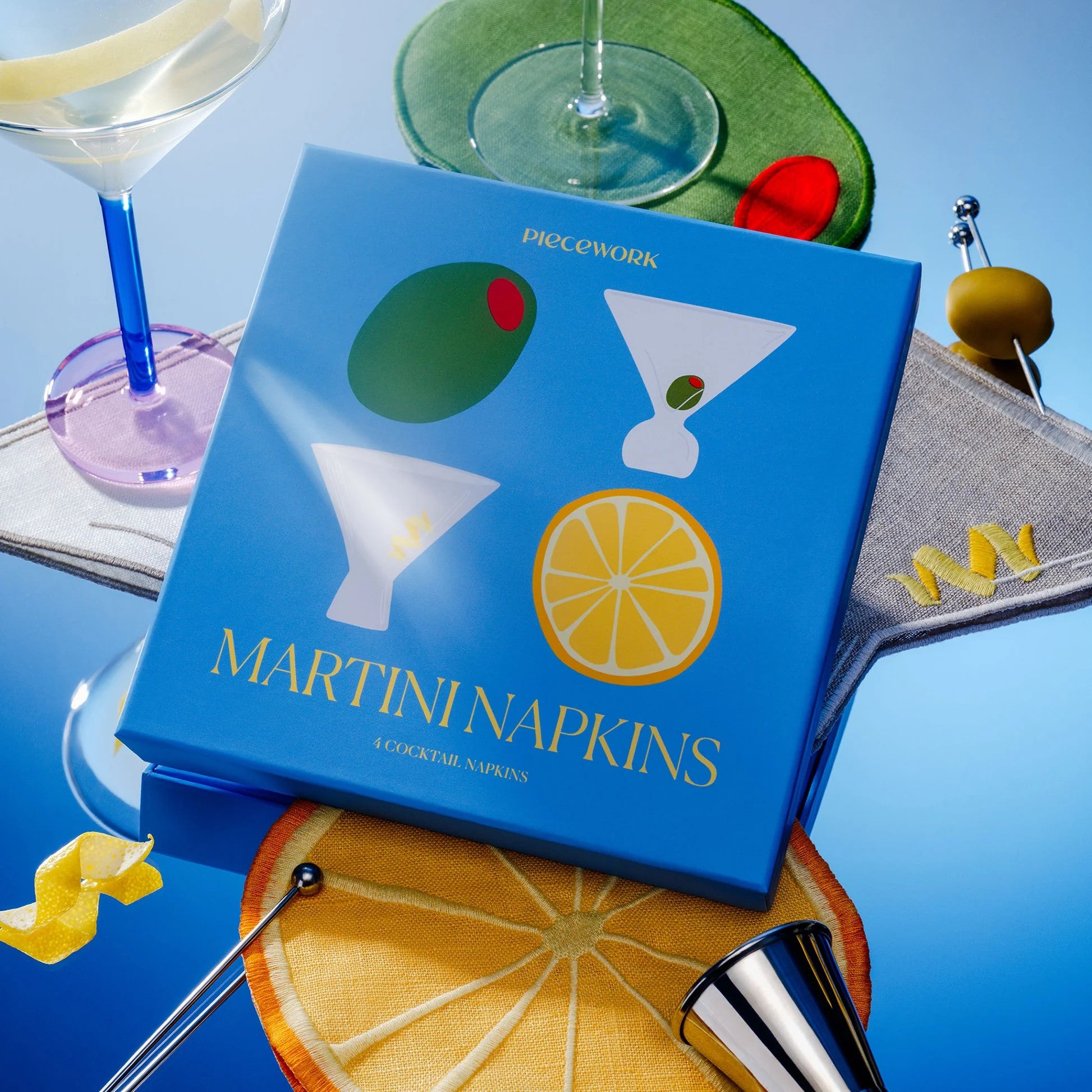 Martini Cocktail Napkins