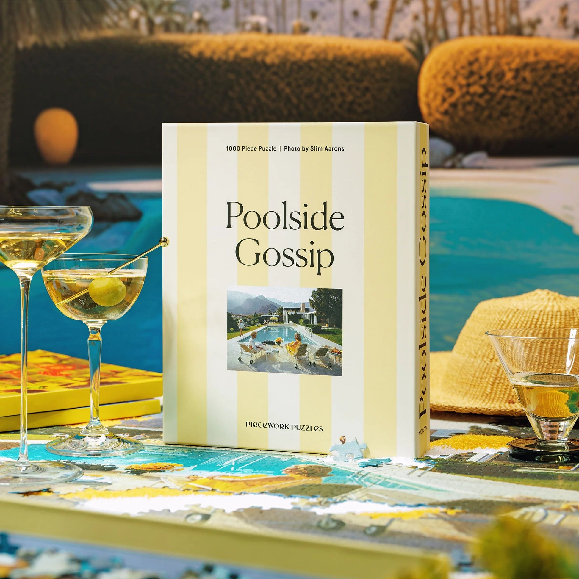 1000 Piece Puzzle - Poolside Gossip