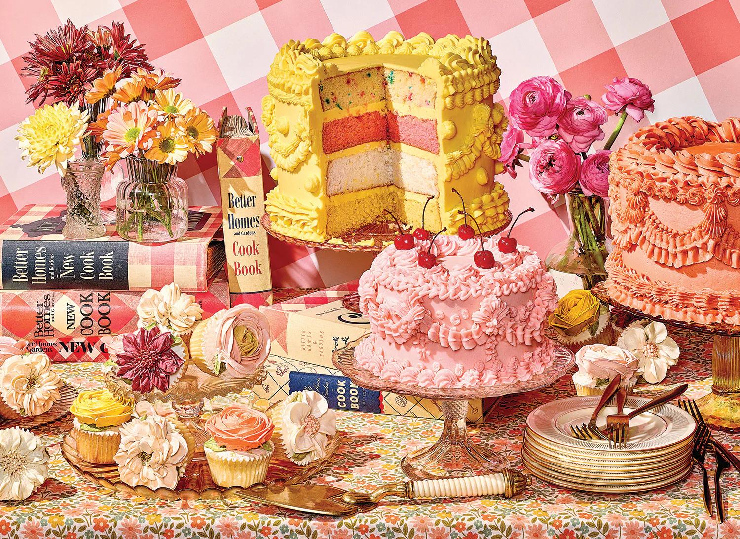 1000 Piece Puzzle - Flour Power