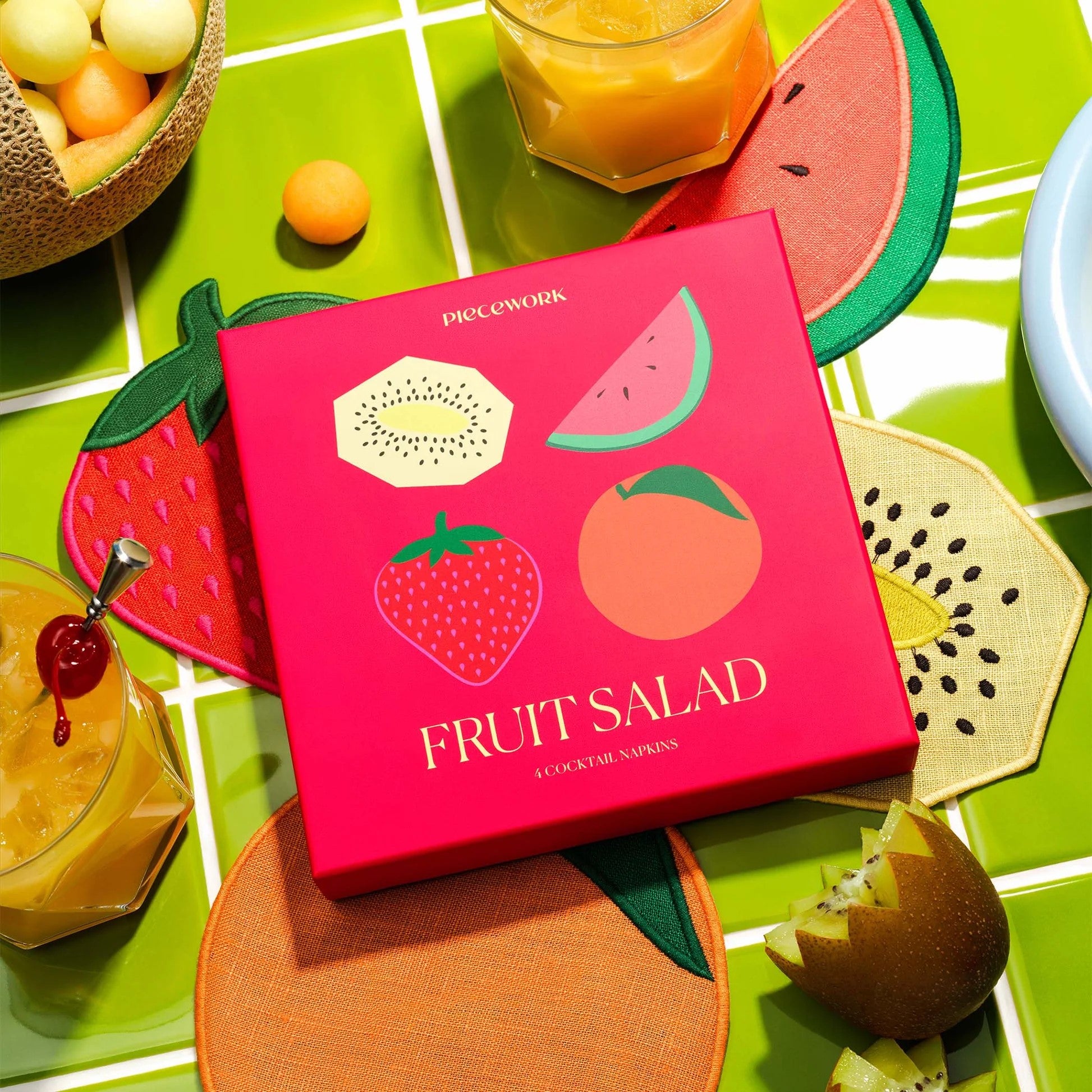 Fruit Salad Cocktail Napkins