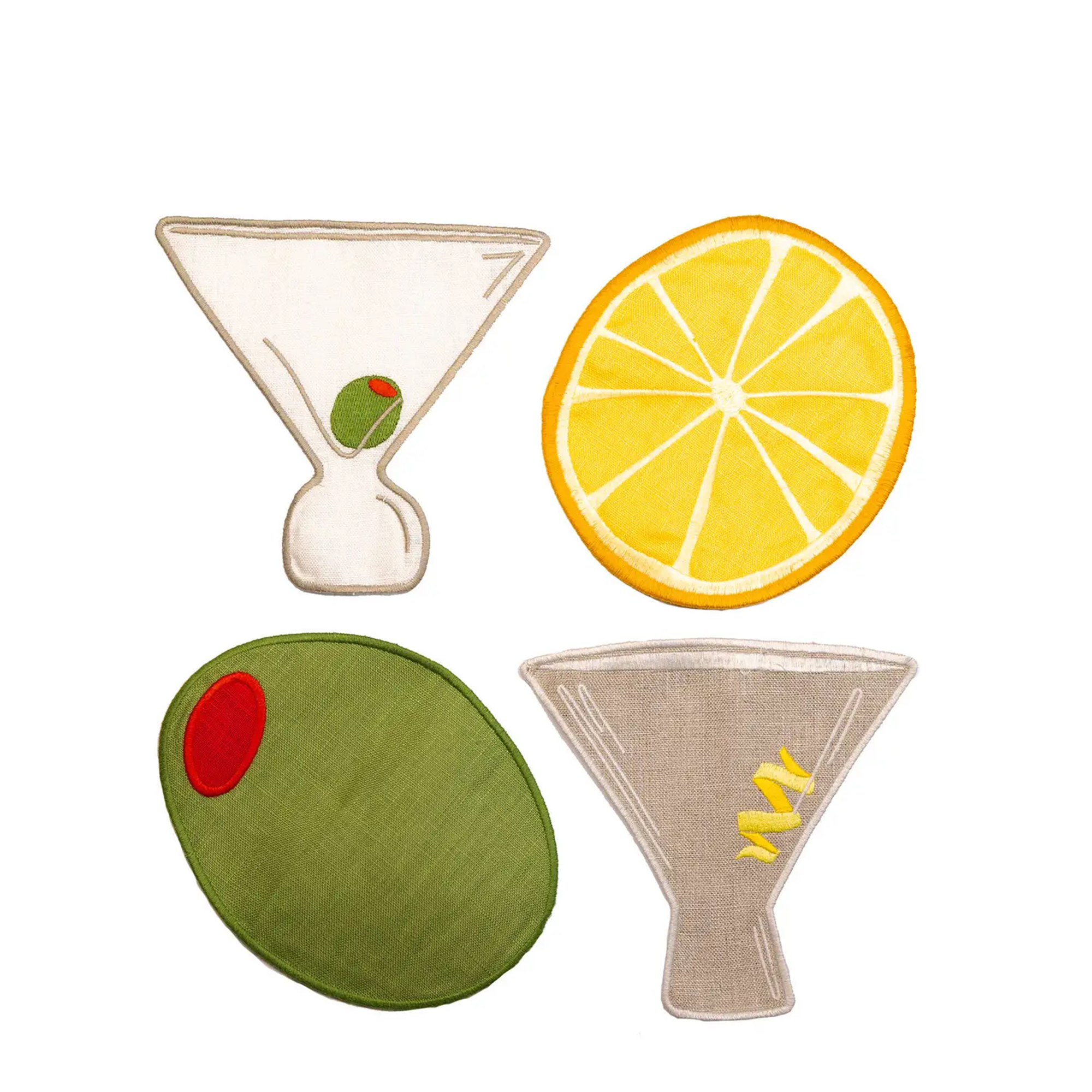 Martini Cocktail Napkins