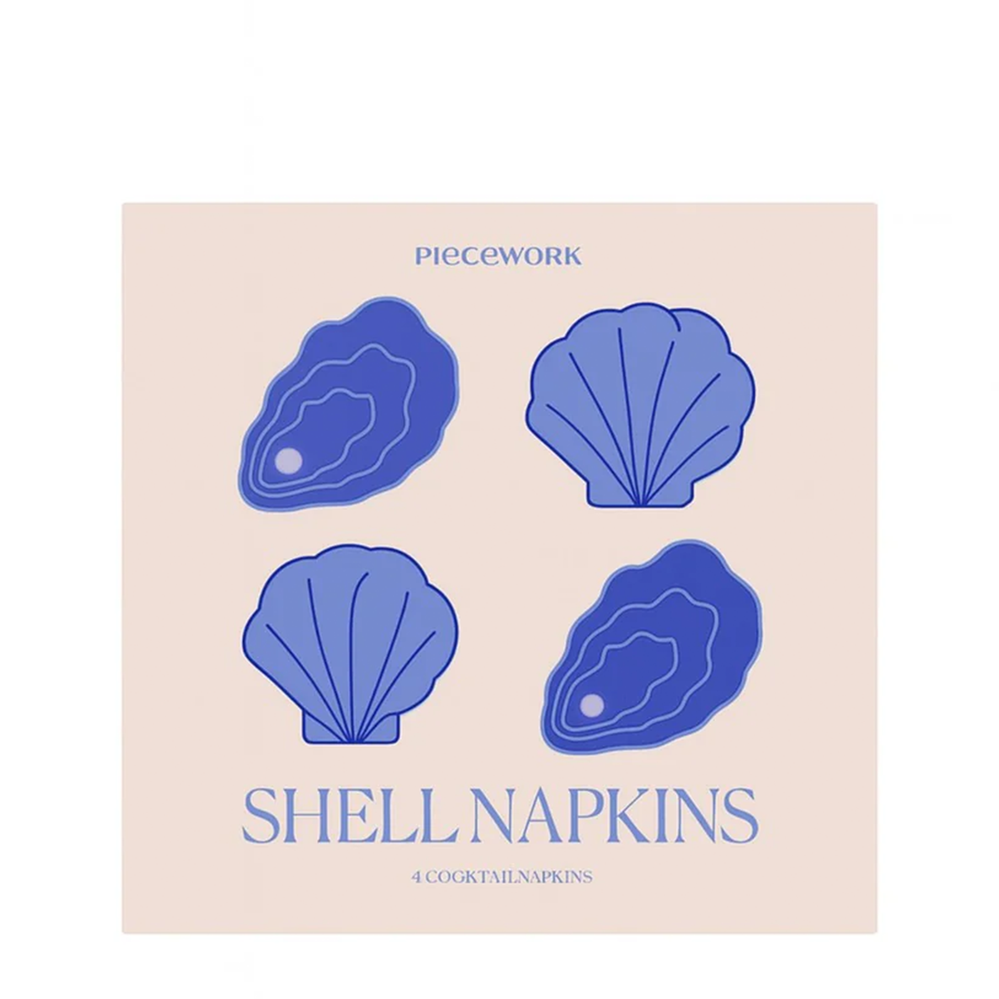 Shell Cocktail Napkins