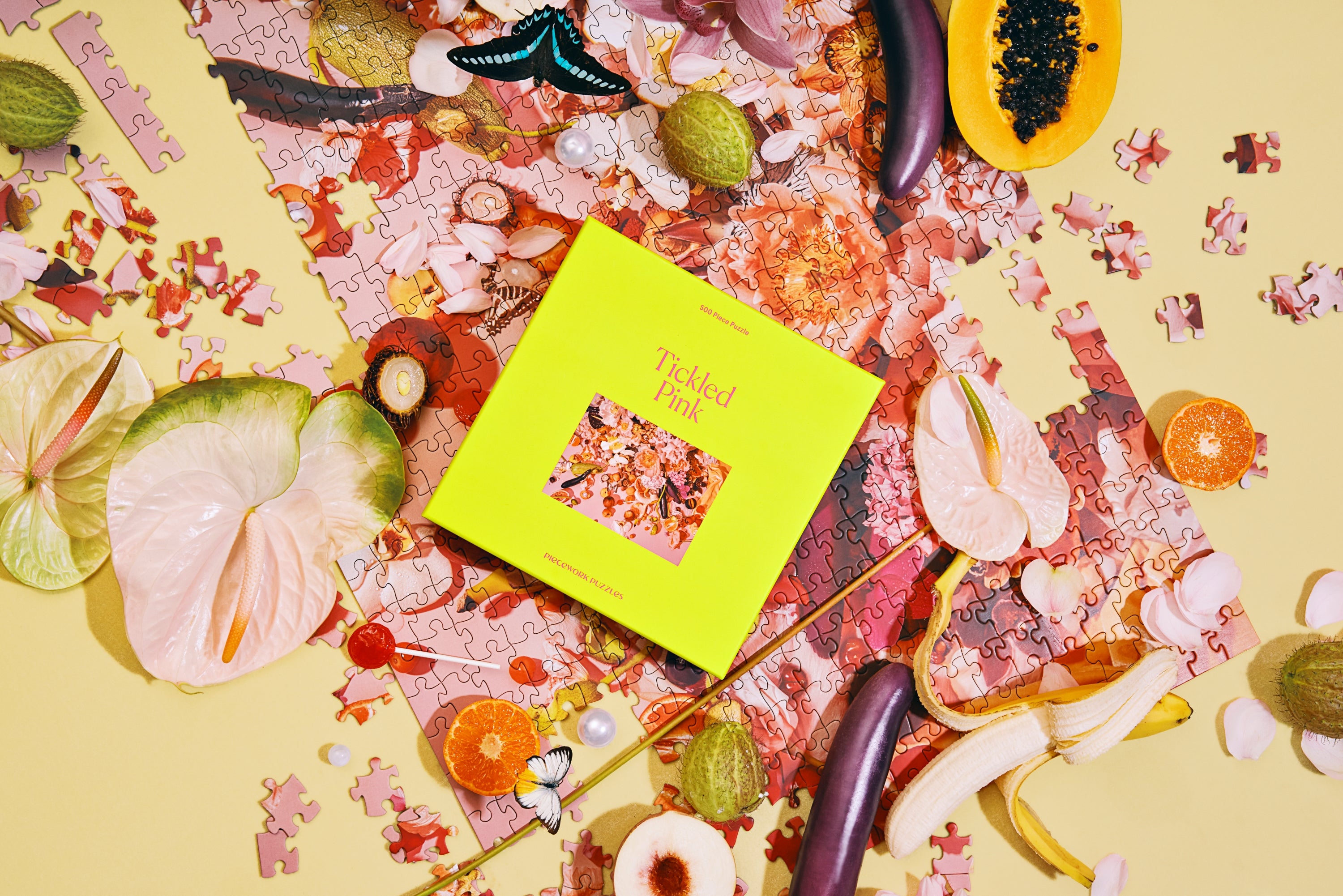 500 Piece Puzzle - Tickled Pink