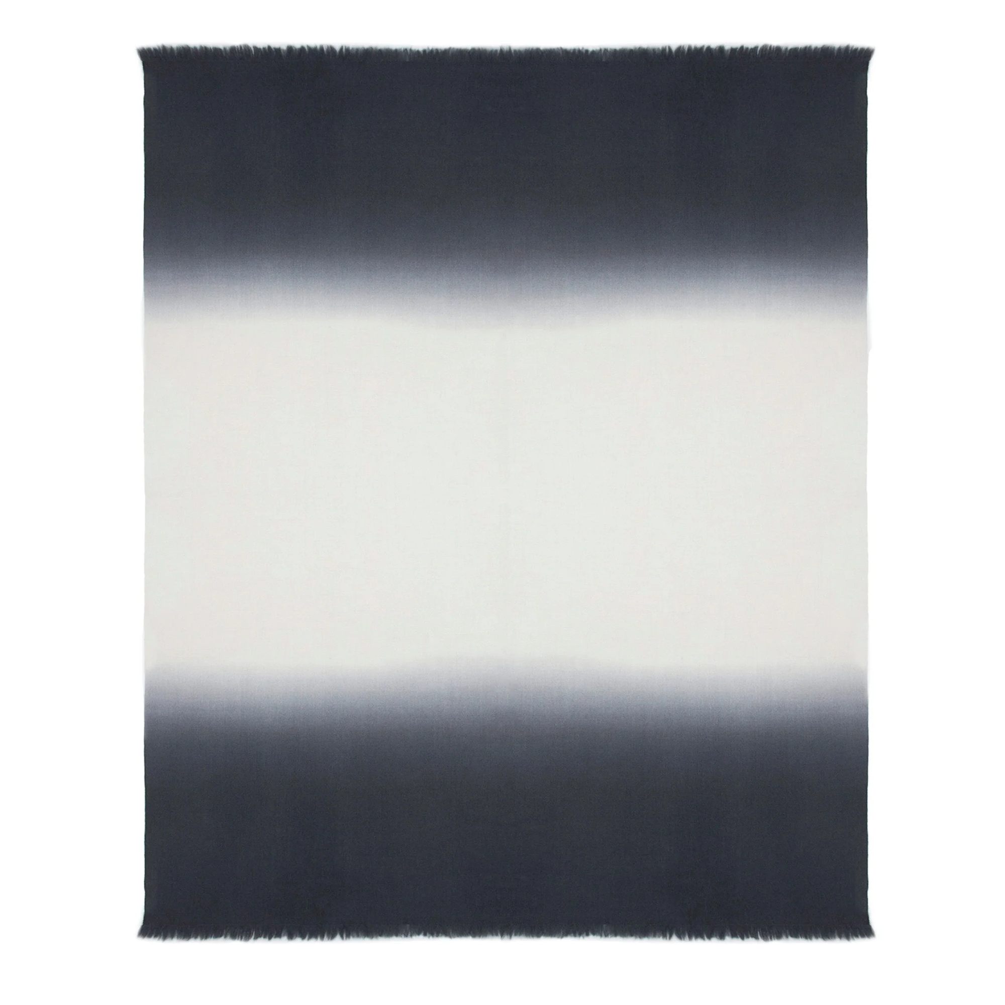 Ombré Alpaca Throw - Whale