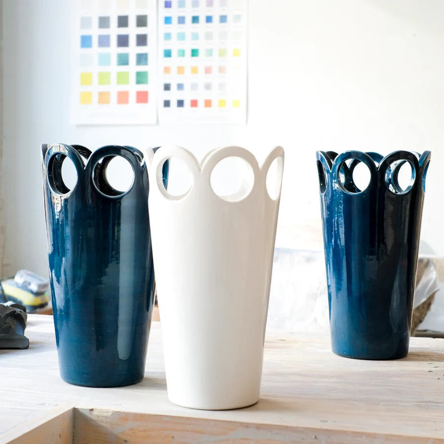 Ruth Vase - White