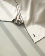 Siempre Oversized Recycled Throw - Ivory
