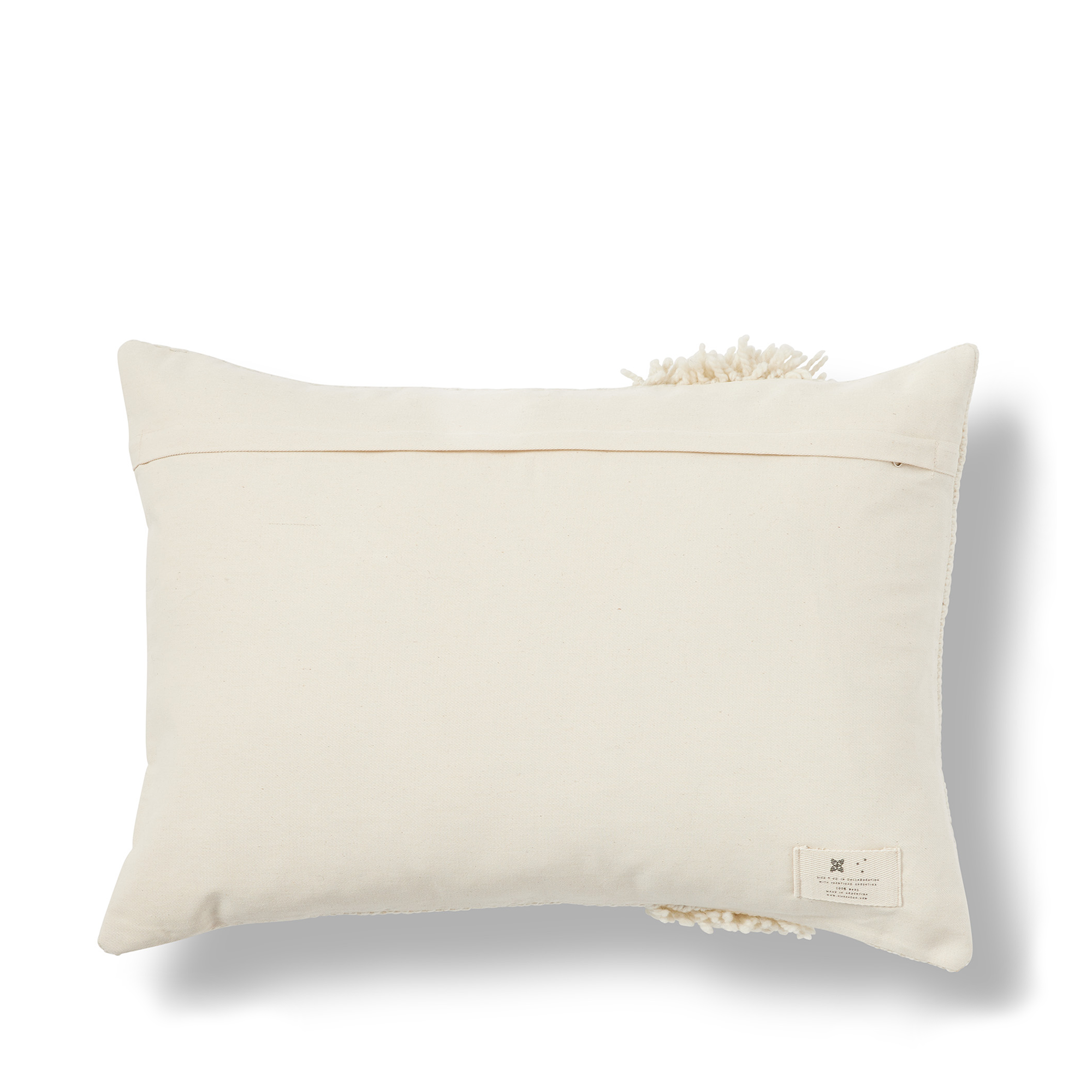 Loma Handwoven Lumbar Pillow - Ivory