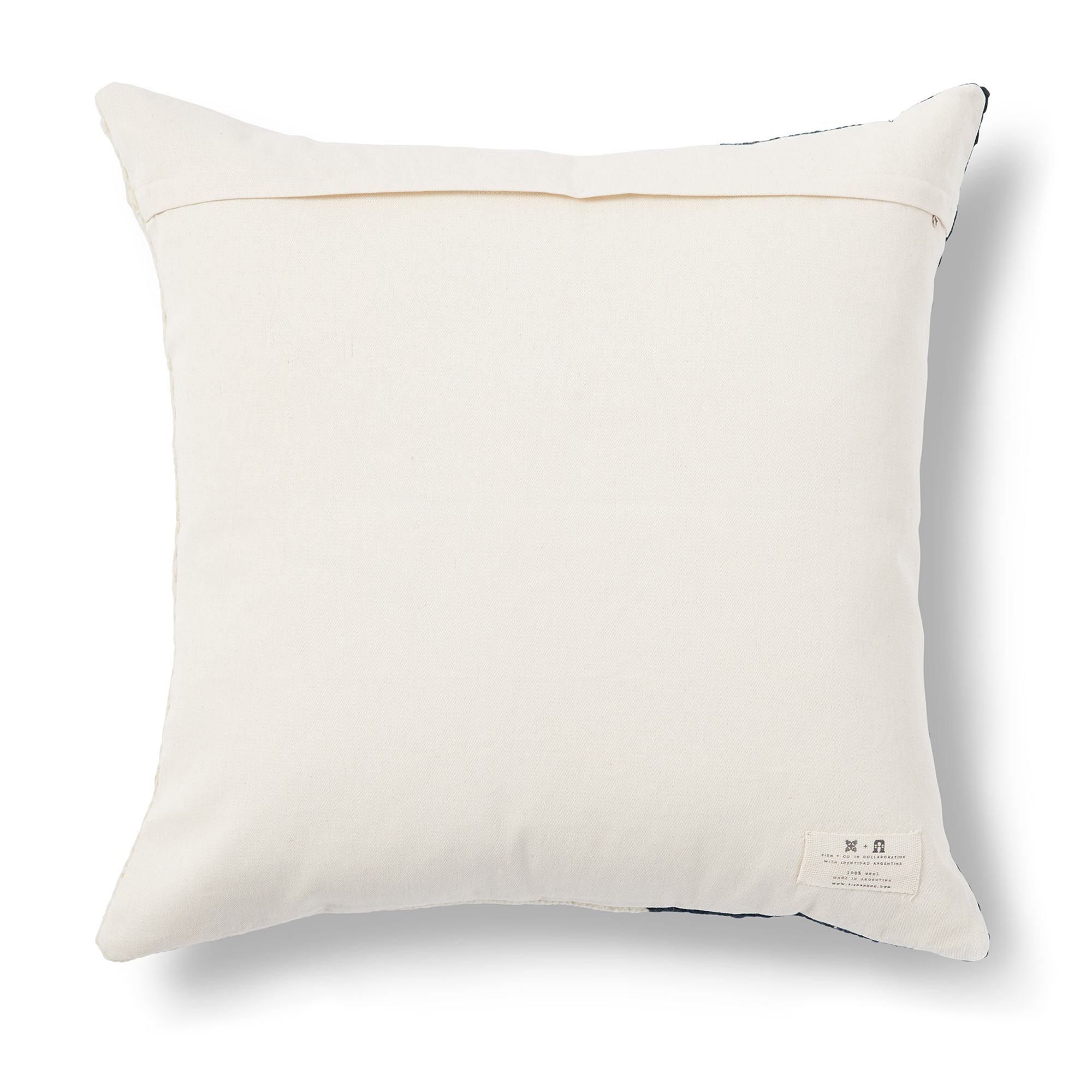 Pila Handwoven Pillow - Midnight Blue