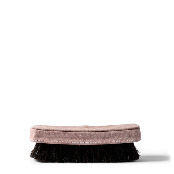 Suede Shoe Brush - Taupe