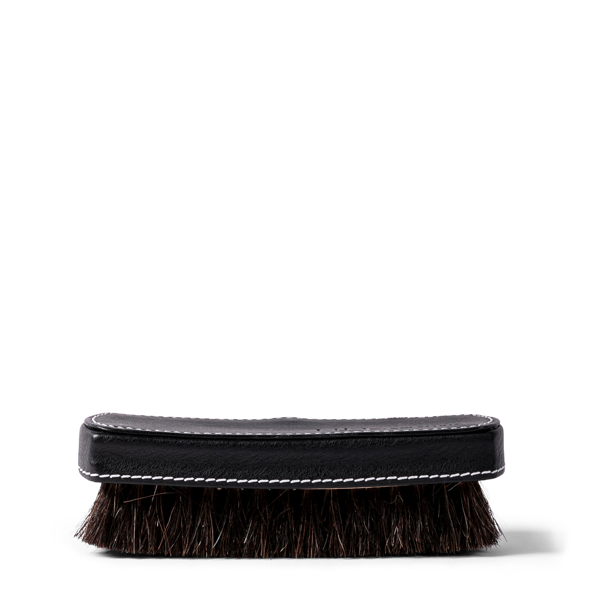 Leather Shoe Brush - Black