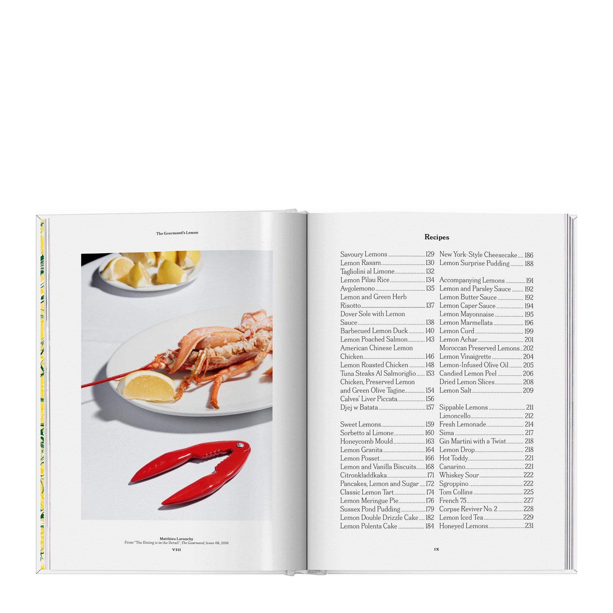 The Gourmand's Lemon: A Collection of Stories and Recipes