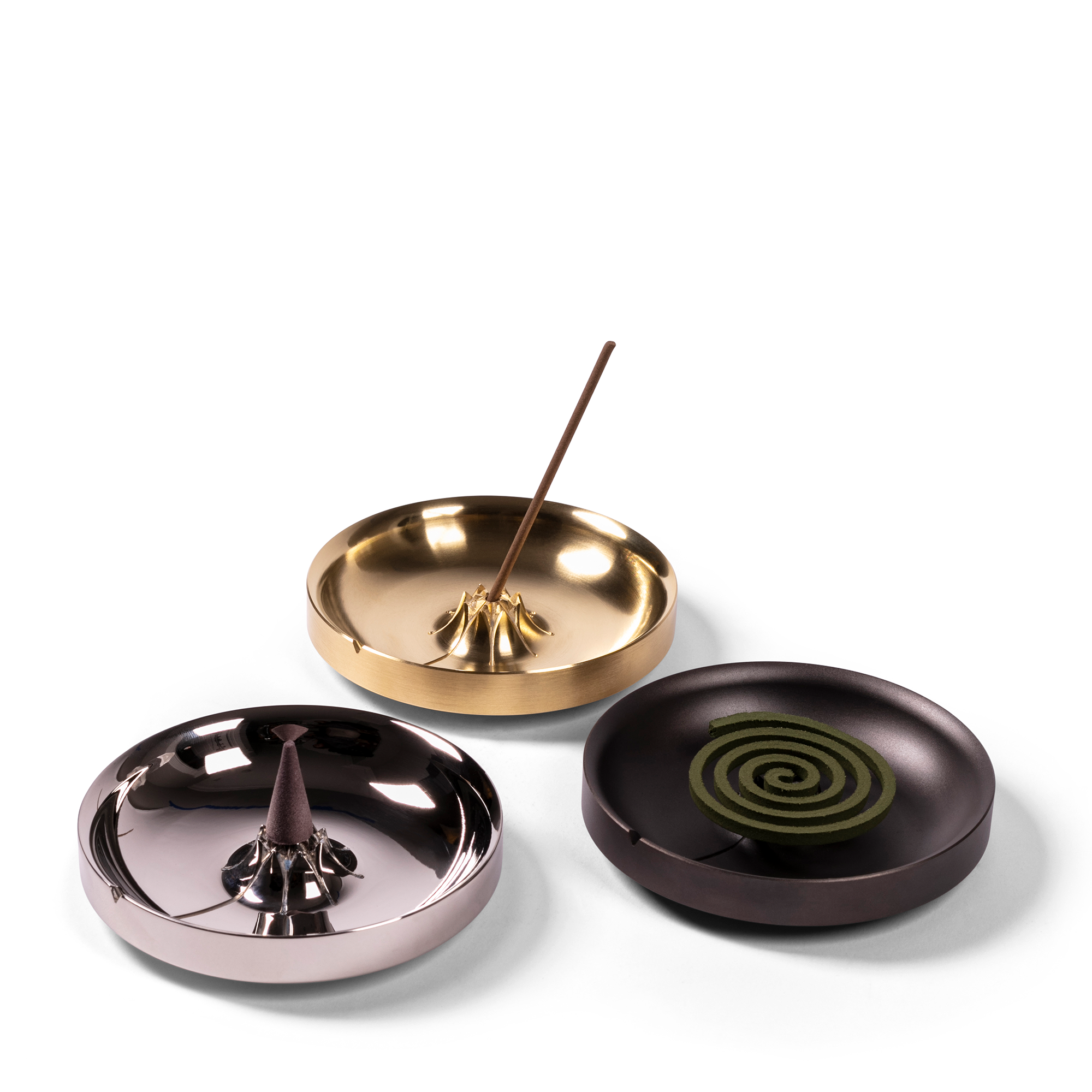 Agave Basin Burner - Polished Nickel