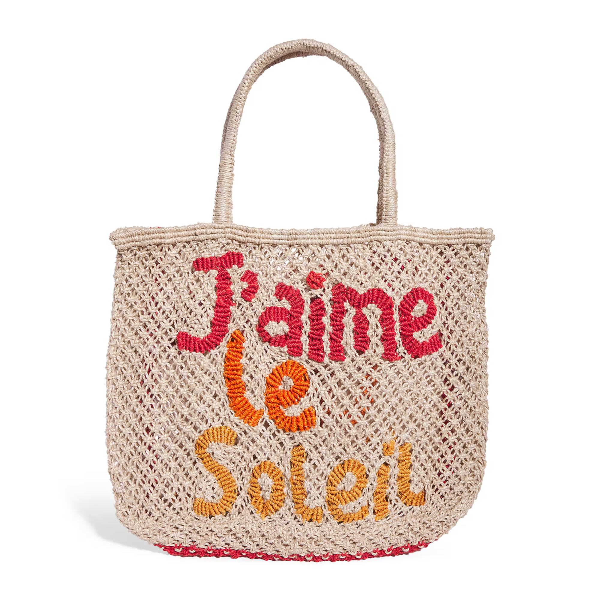 J'Aime Le Soleil Tote Natural - Small
