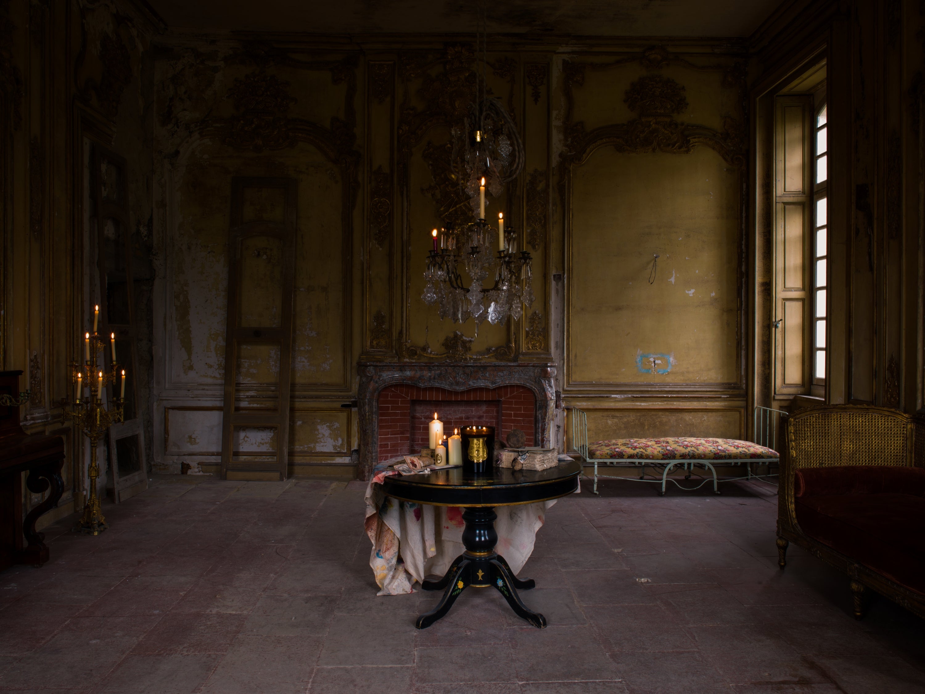 Tapered Candle - White Royale