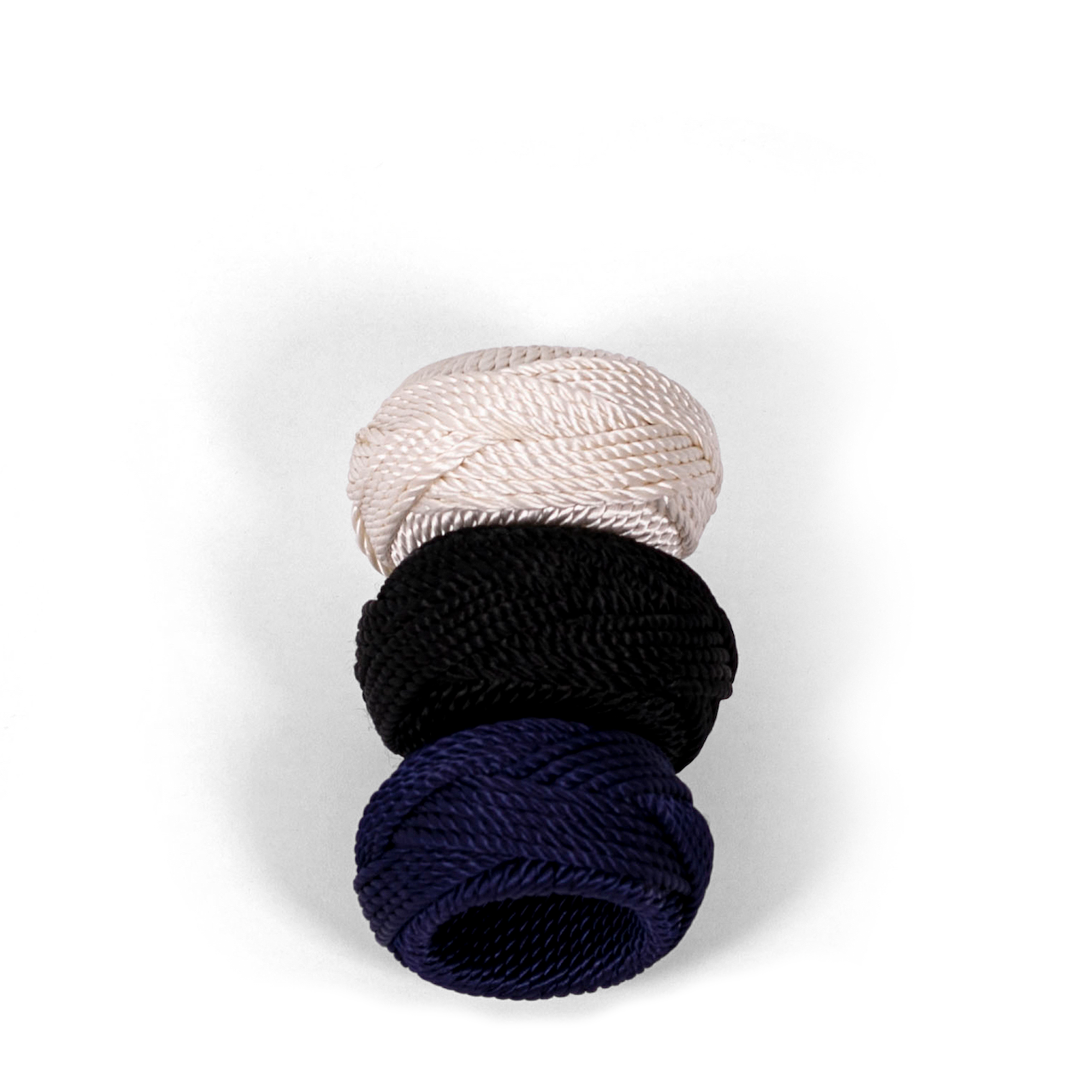Rope Napkin Ring - White