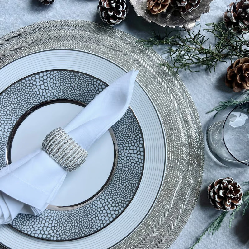 Dazzle Placemat - Silver