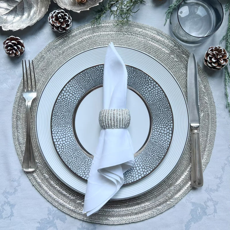 Dazzle Placemat - Silver