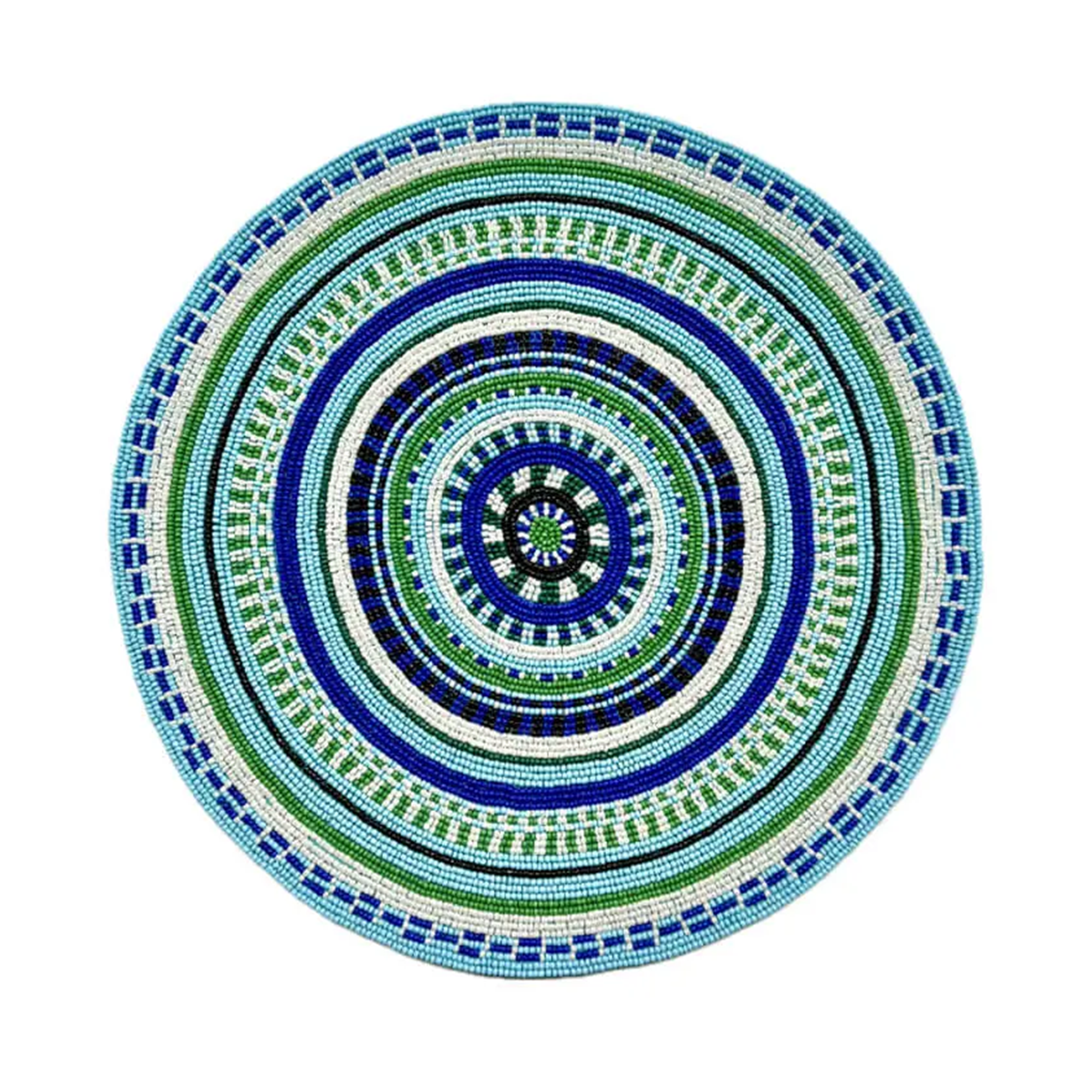 Maasai Placemat — Blue