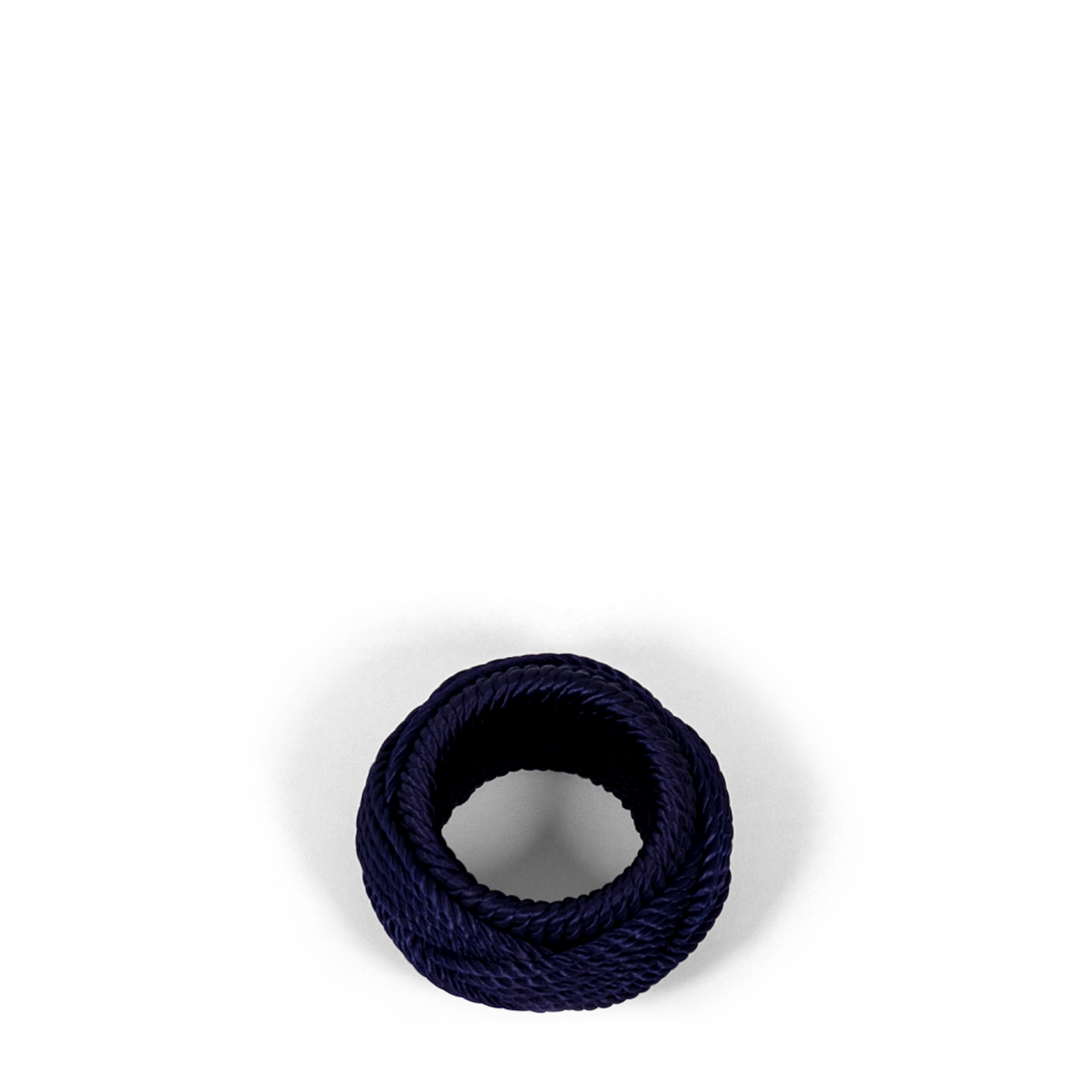Rope Napkin Ring - Navy