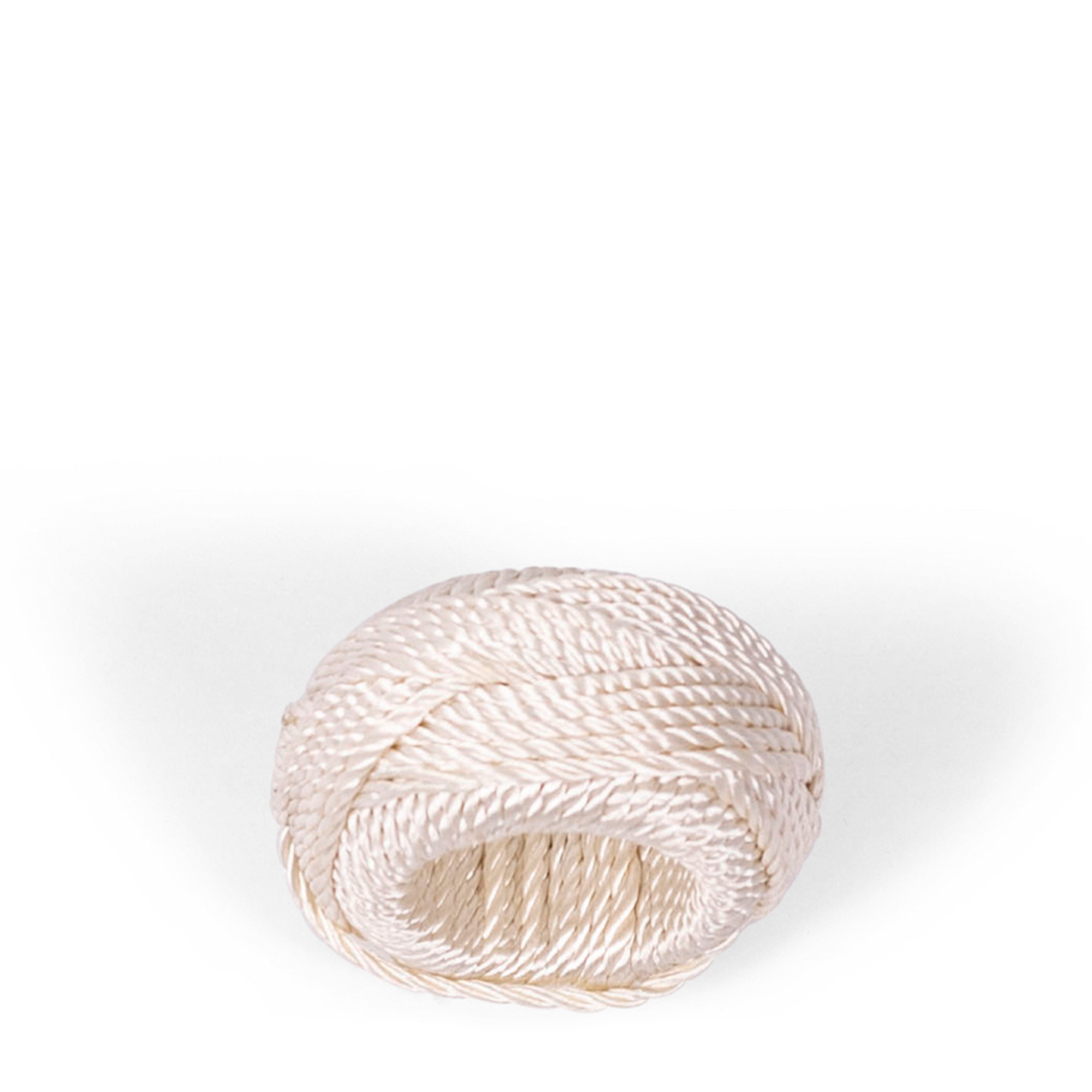 Rope Napkin Ring - White