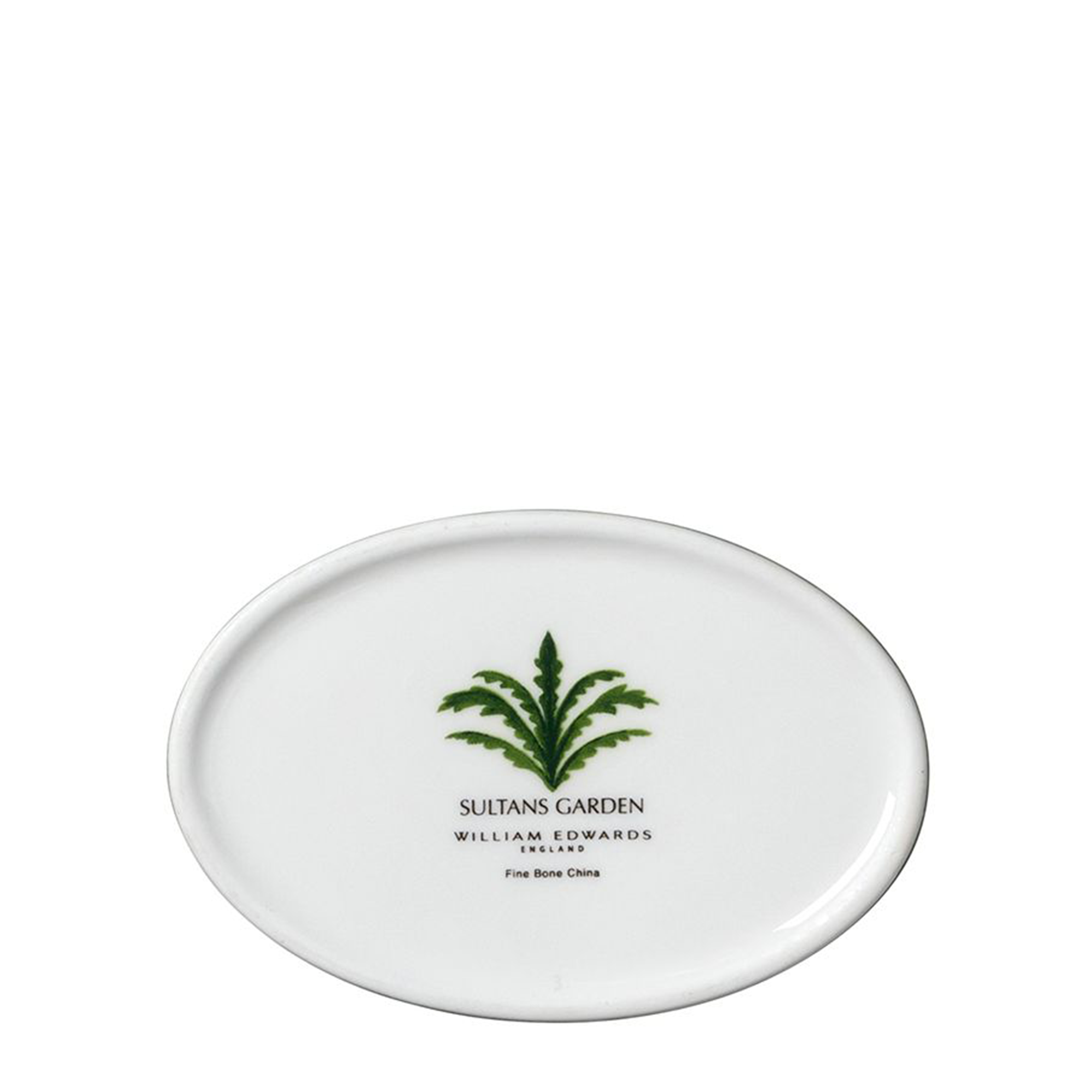 Sultan’s Garden Oval Sugar Pot + Lid