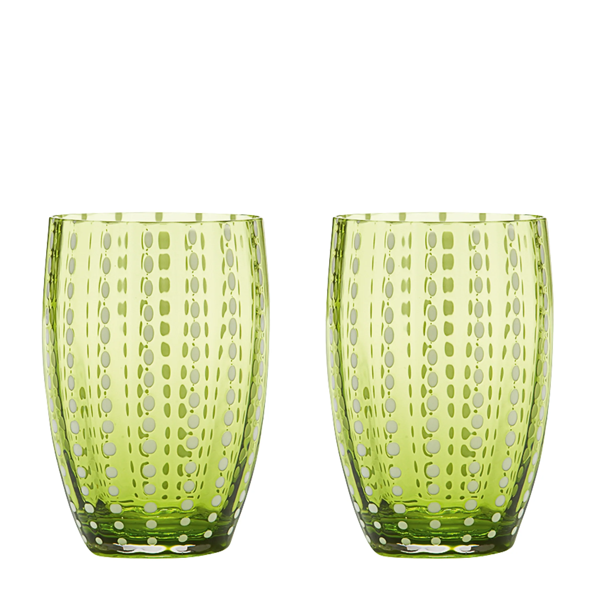 Perle Tumbler - Apple Green