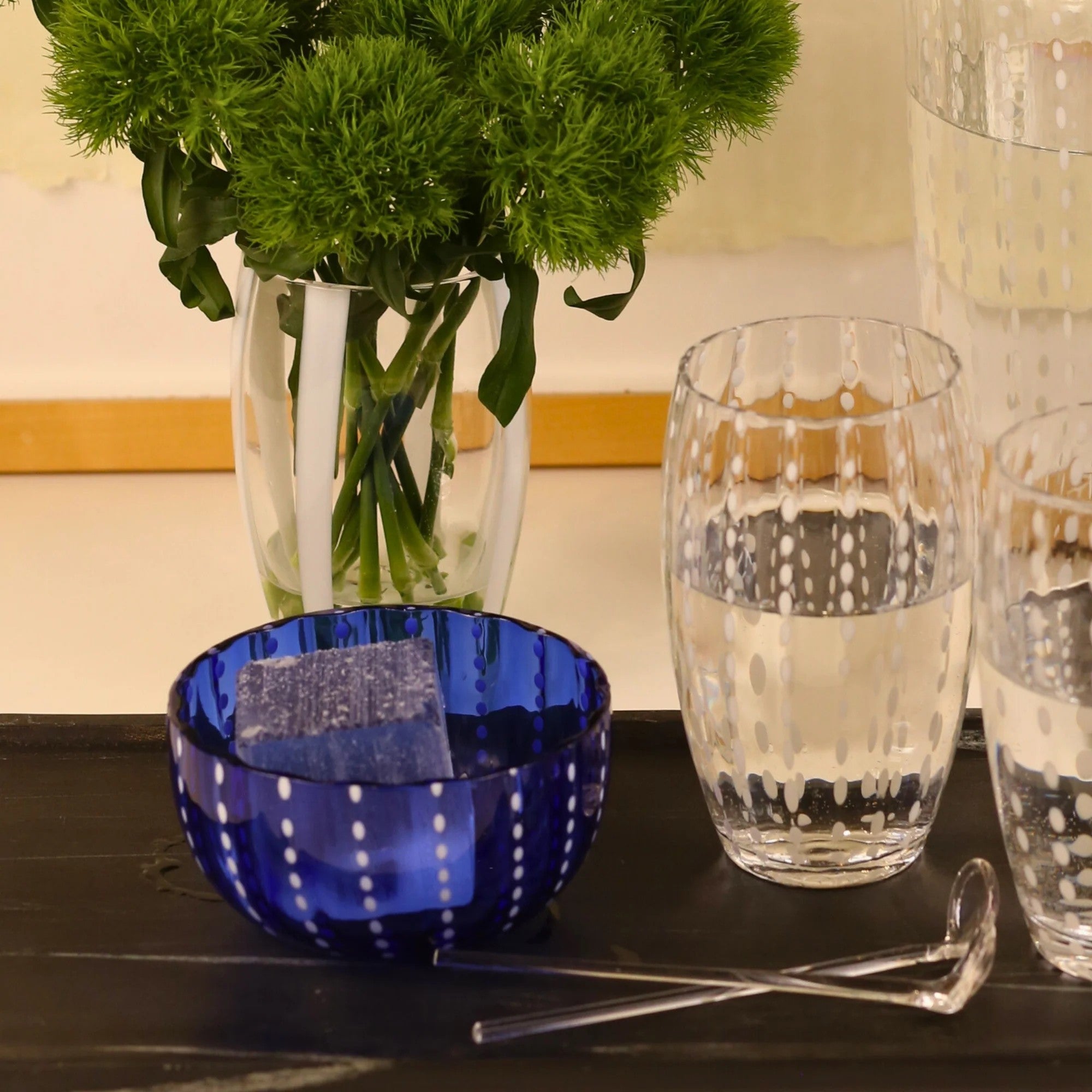 Perle Small Bowl - Cobalt Blue