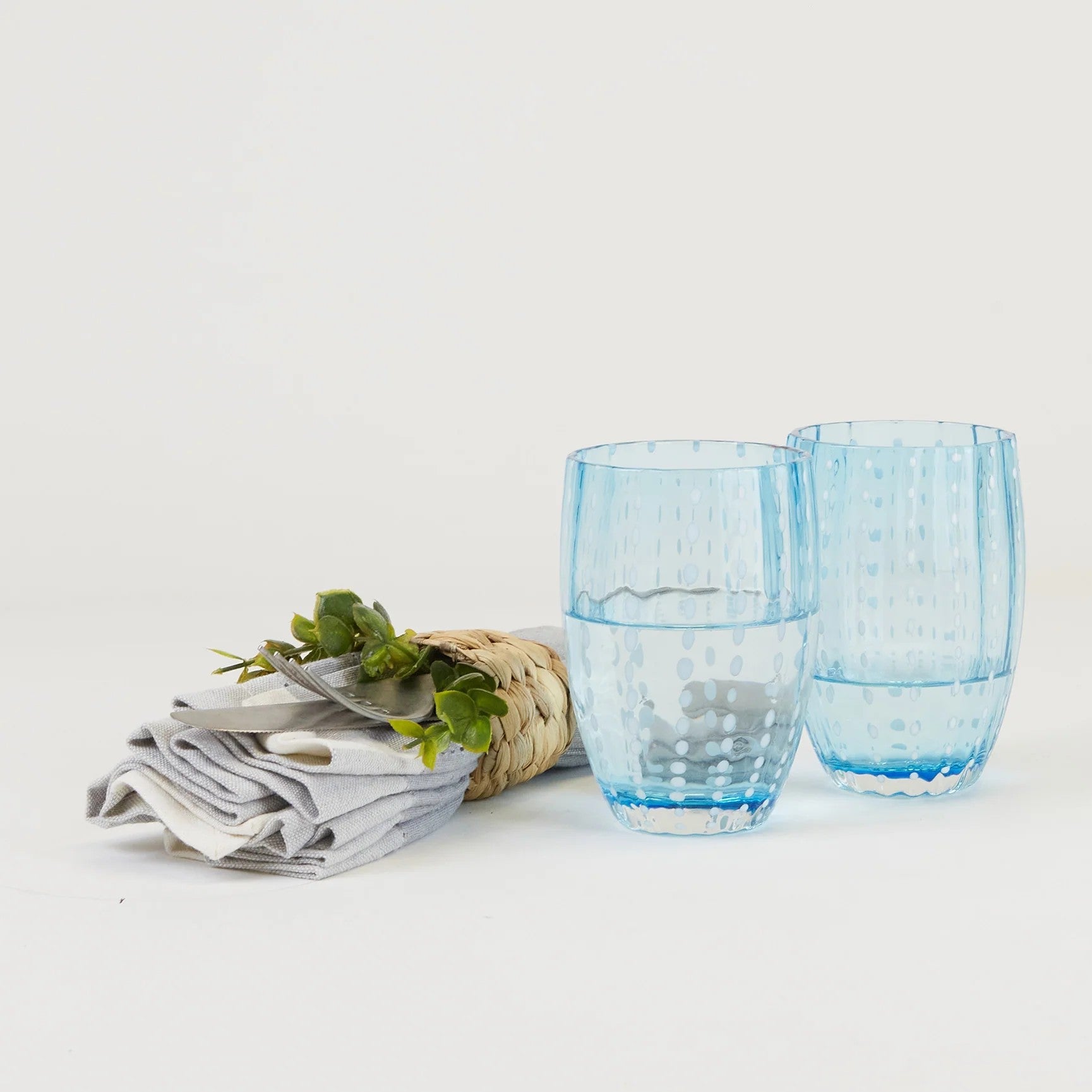 Perle Tumbler - Aquamarine