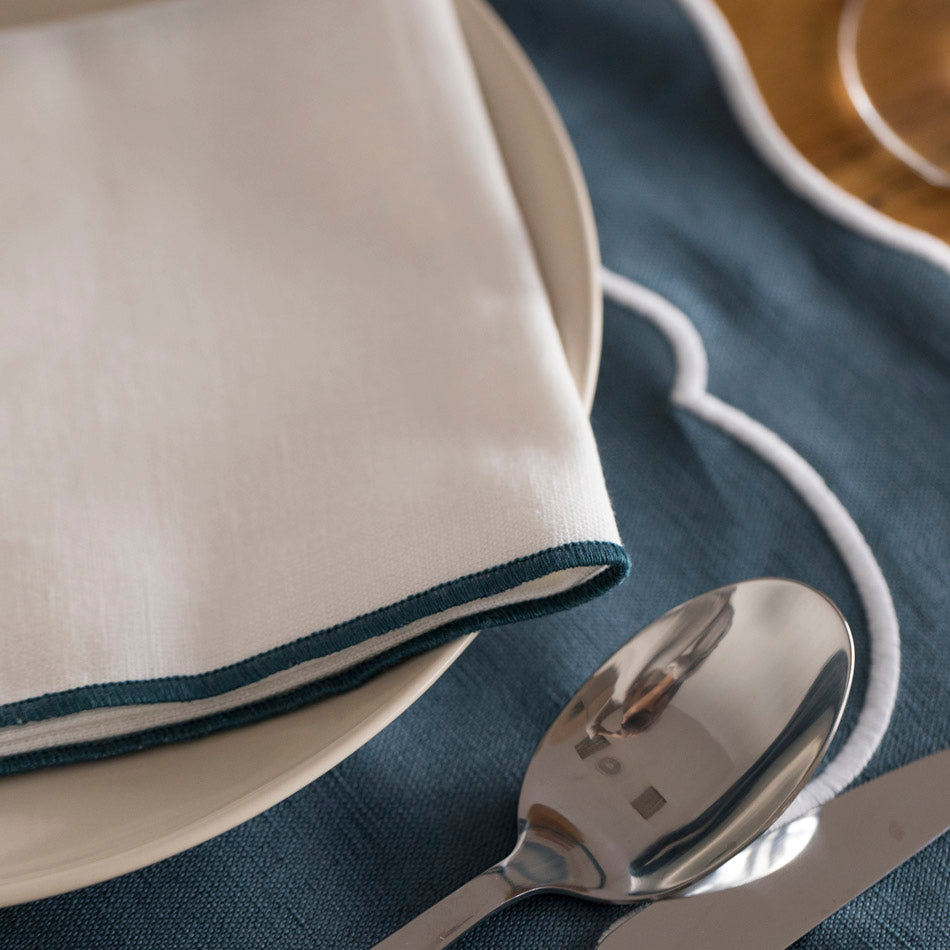 Placemat - Prussian Blue Stain Linen