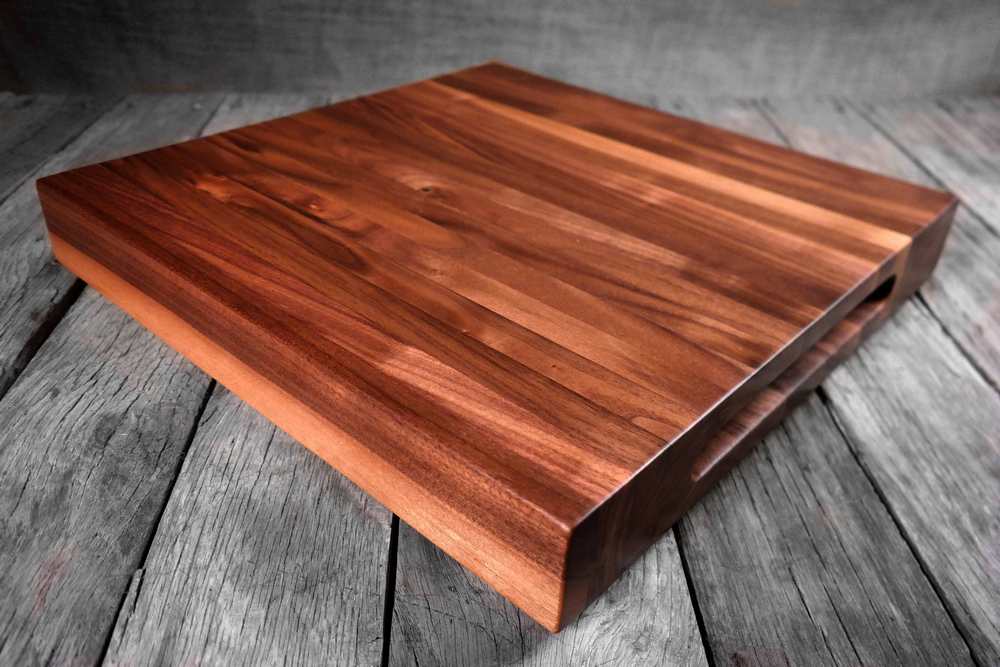 Edge Grain Board - Ebonized Oak