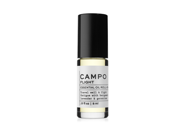 A calming blend of essential oils crafted to ease pre-flight nerves and provide relaxation during air travel.  Packed in 5 ml, portable roll-on bottle.