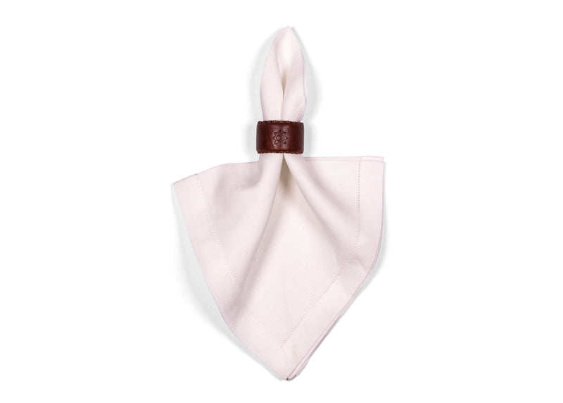 Leather Napkin Ring - Brown