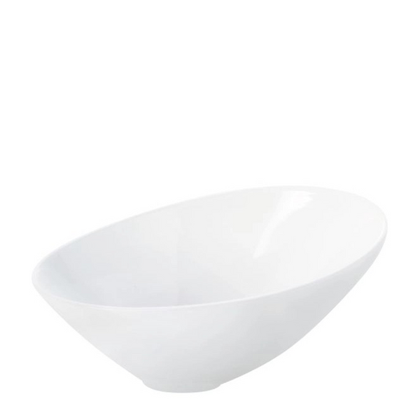Vongole Asymmetric Porcelain Bowl - Small