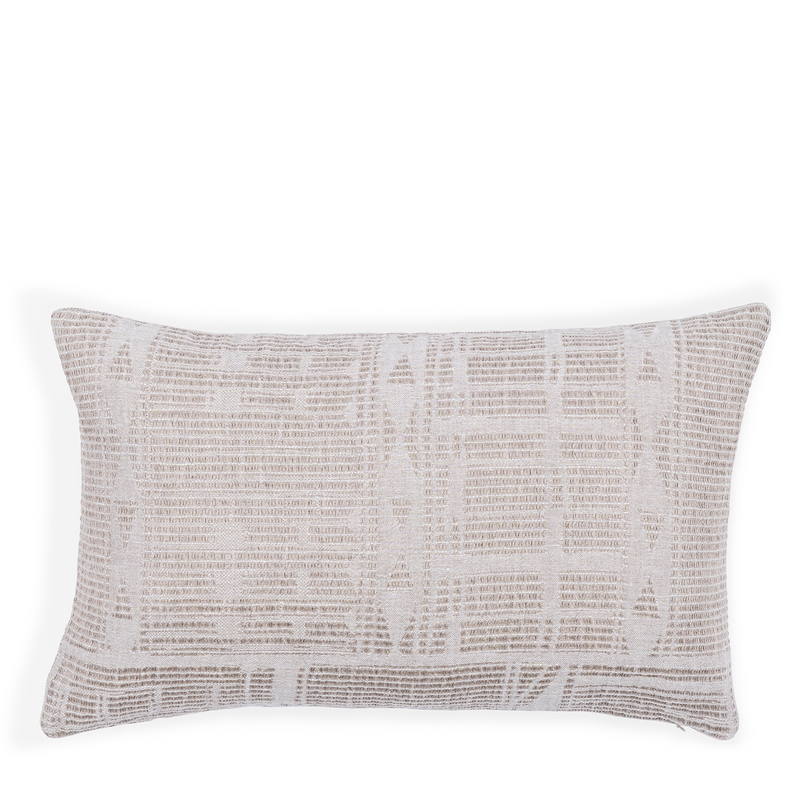Bogolan Cushion Cover - Linen Natural