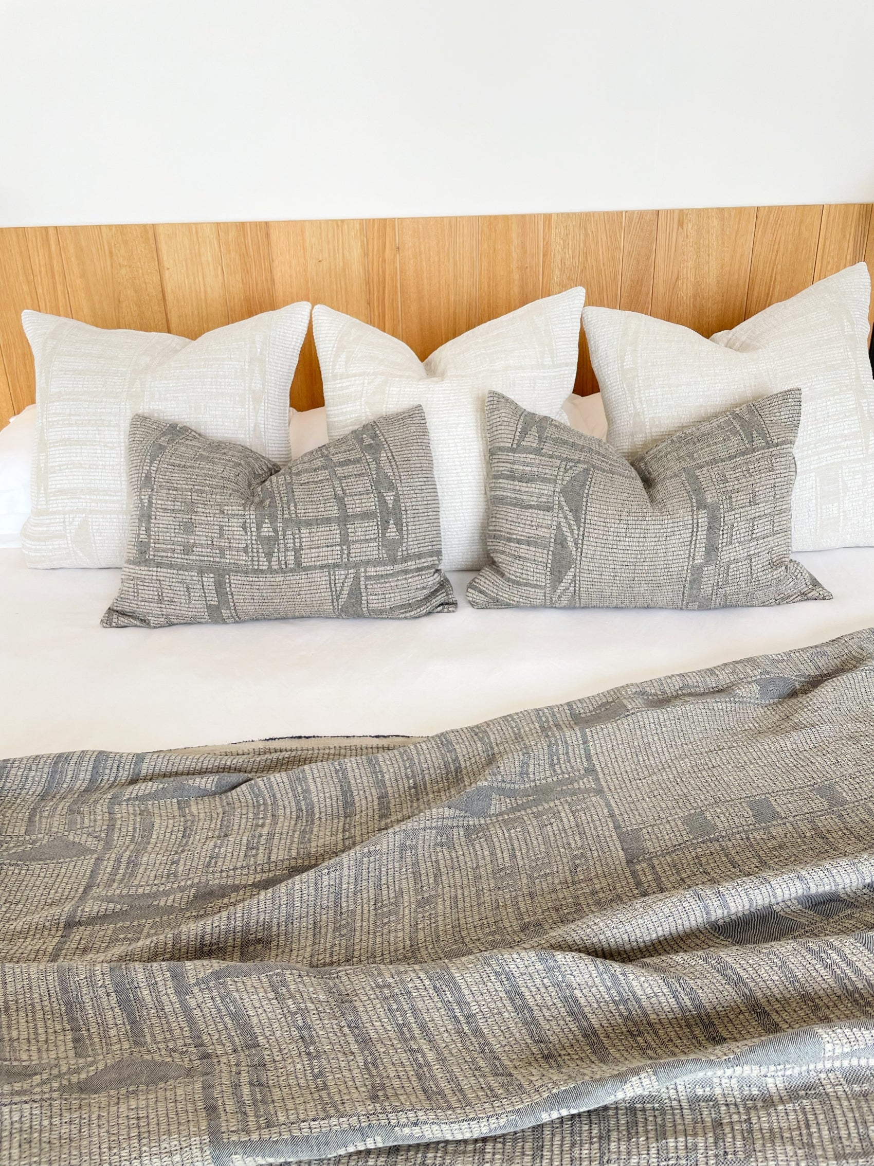 Bogolan Cushion Cover - Indigo