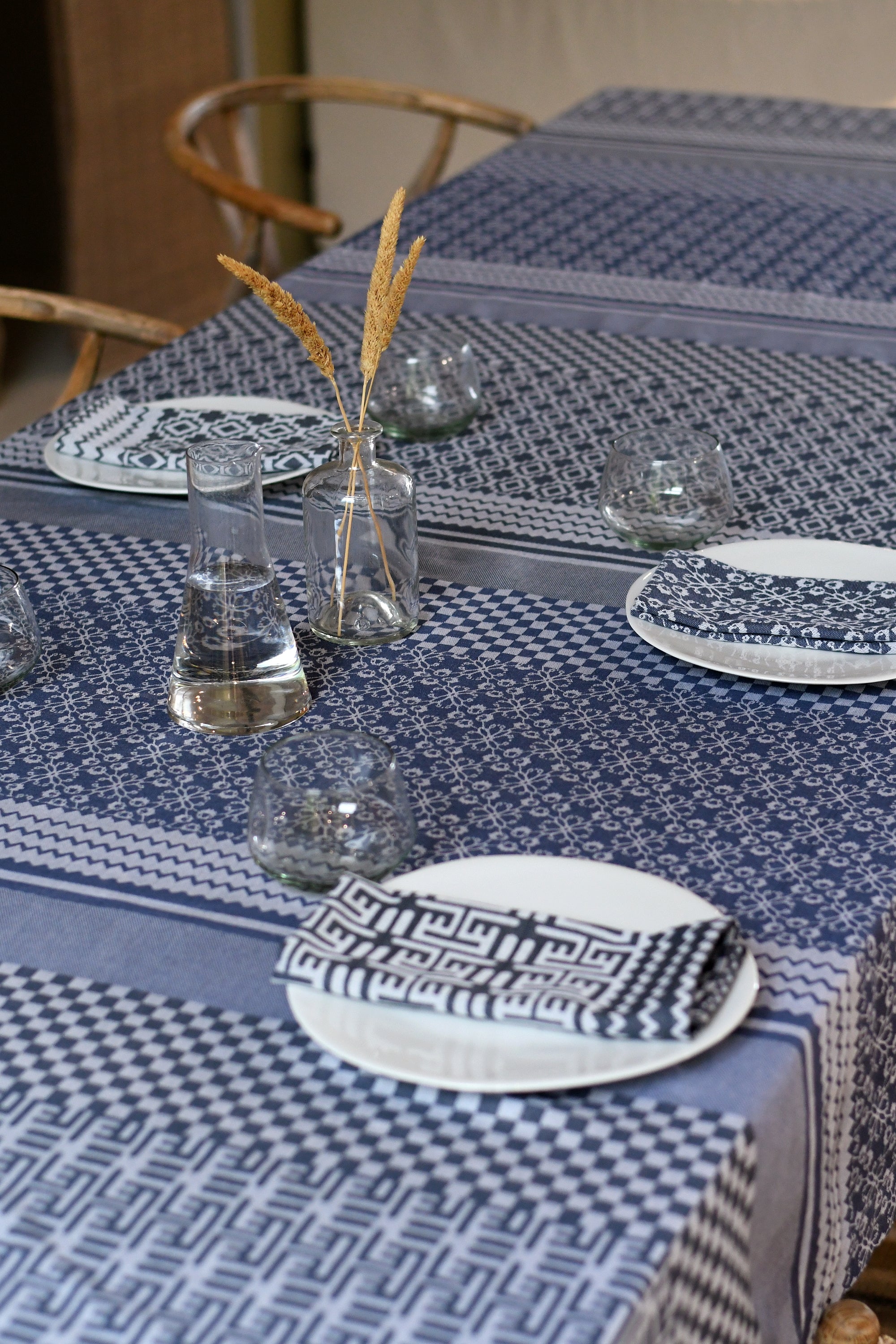 Penta Napkins - Indigo