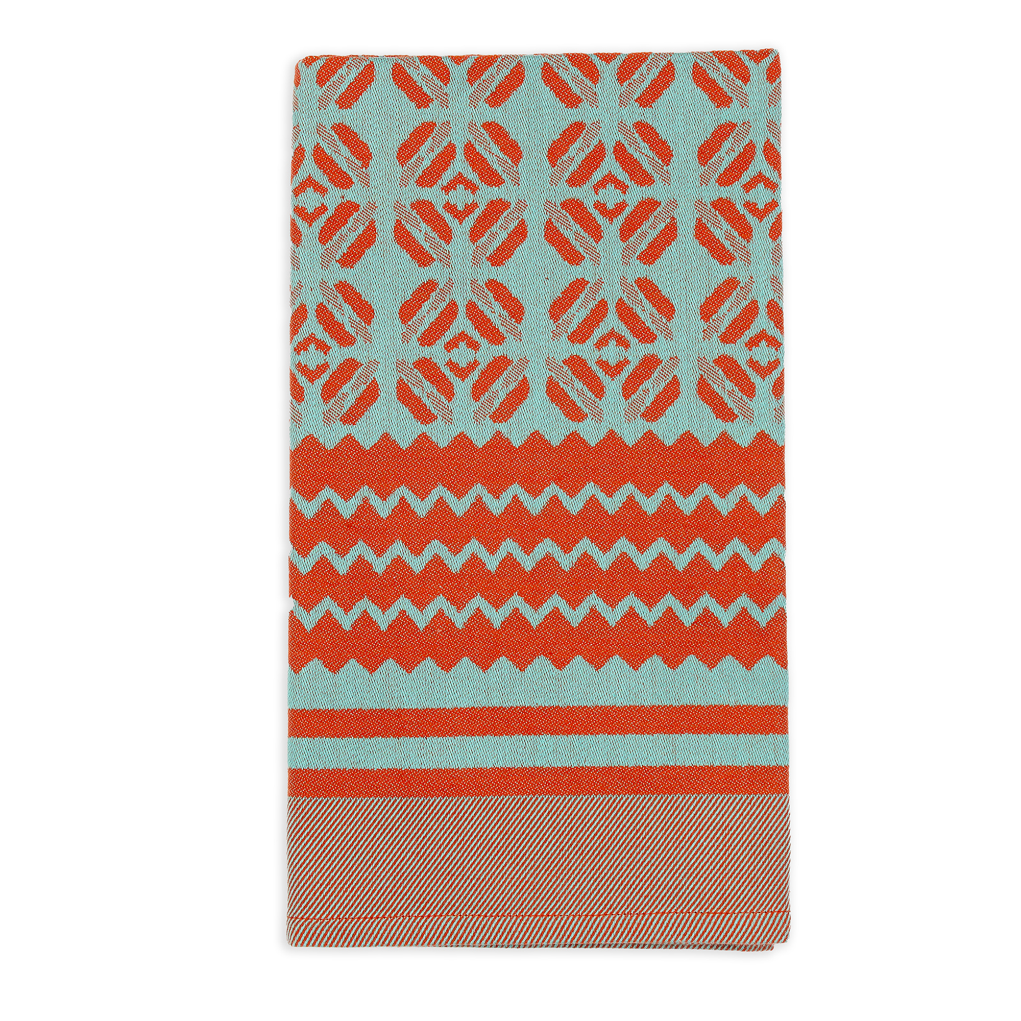 Penta Tea Towel - Floral Coral