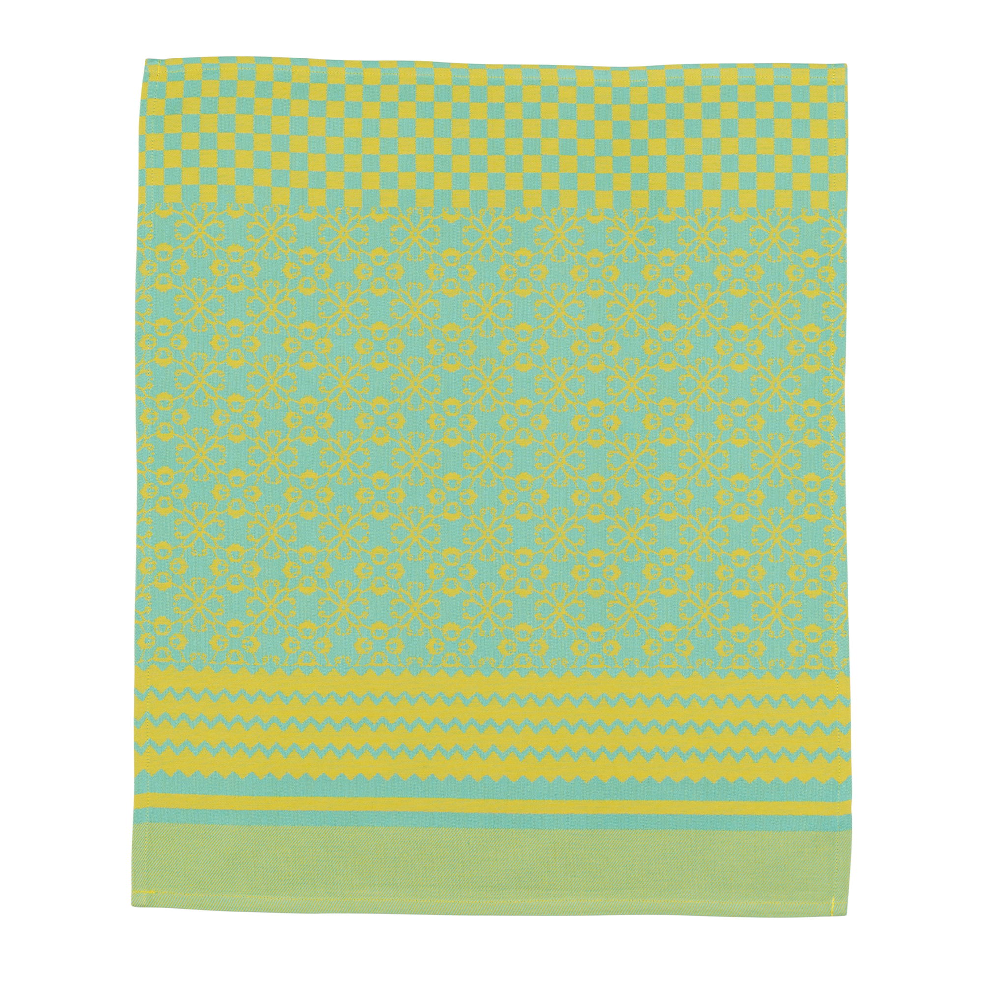 Penta Tea Towel - Floral Lemon