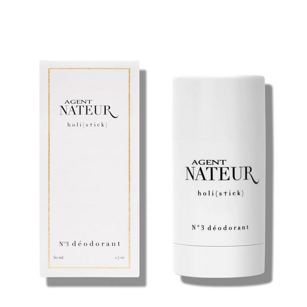 Natural, aluminum free deodorant provides long lasting freshness and odor protection. Packed in 50ml bottle and white box with minimalistic golden details.