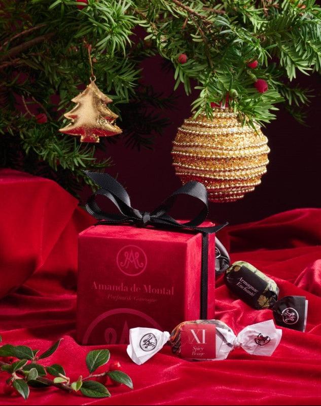 Holiday Scented Wax Candy Box