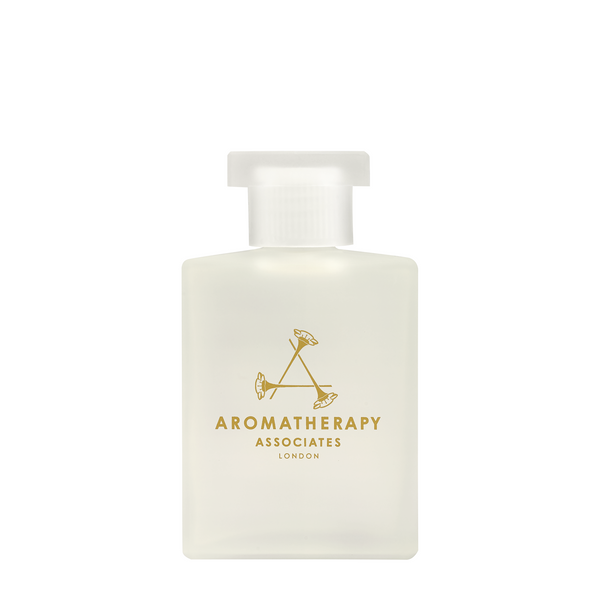 Support Breathe Bath and Shower Oil packed in 55 ml sleek bottle.