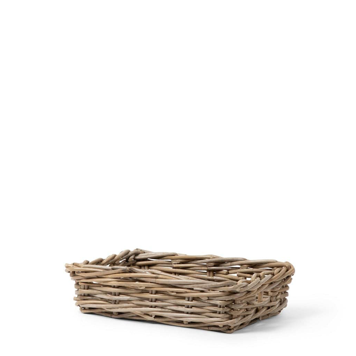Rattan Rectangular Basket Tray